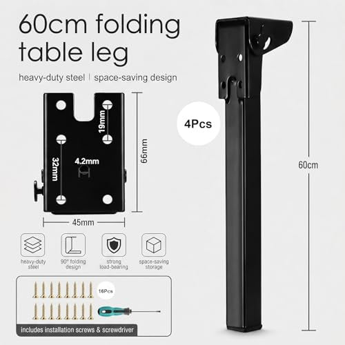 TABLE FEET METAL FOLDING 60 CM LEGS SELF-LOCKING DESKS METAL Manufacturer code SWC5908151654903