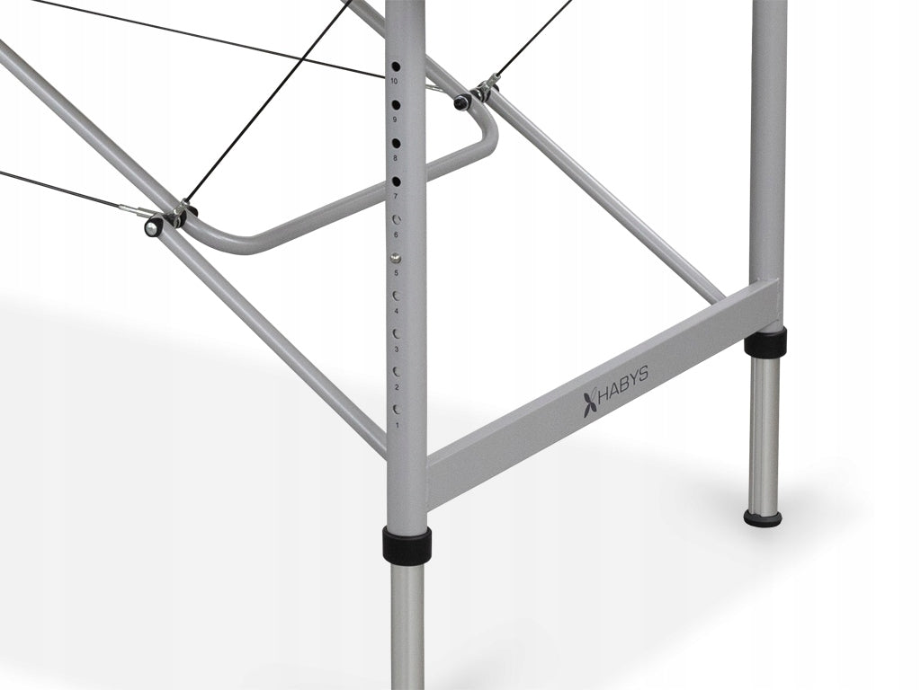 TABLE FOLDING BED FOR CRANIO - SACRAL THERAPY 200X80 WIDE TOP HABYS Kind folding table