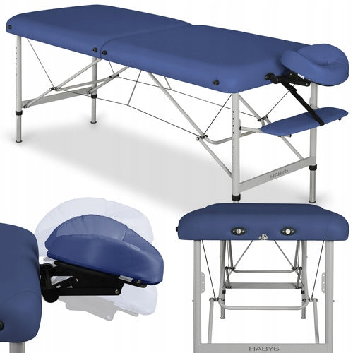 TABLE FOLDING MASSAGE BED ALUMINUM LIGHT STABLE PANDA 70CM HABYS