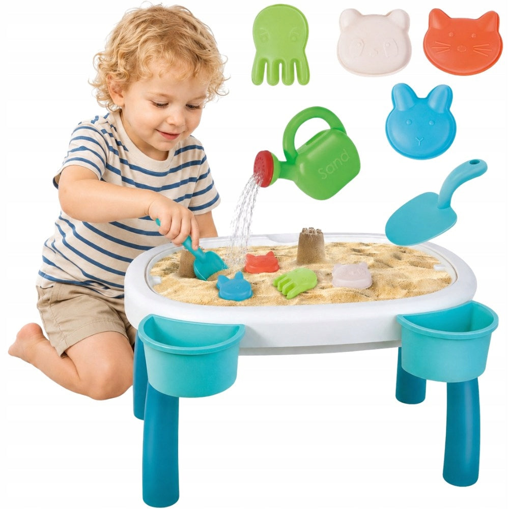 TABLE GARDEN WATER TABLE 2in1 SANDBOX FOR WATER SAND XXL 7el. WOOPIE