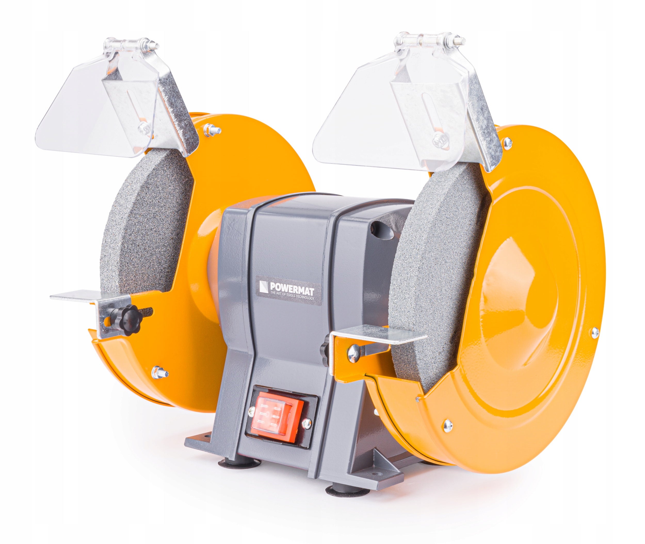 TABLE GRINDER 1850W STONE DOUBLE 2x STONE DISC 200mm STRONG Brand Powermat