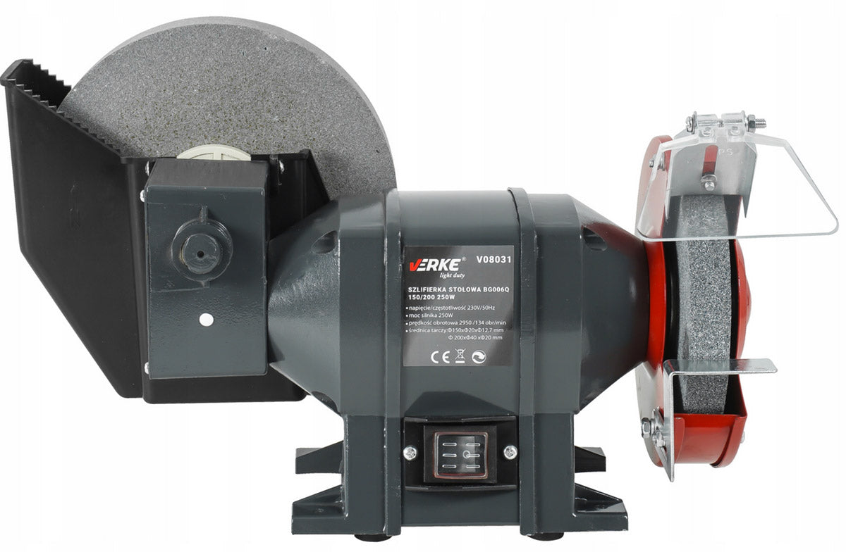 TABLE GRINDER 250W NETWORK 150/200mm 2950 RPM