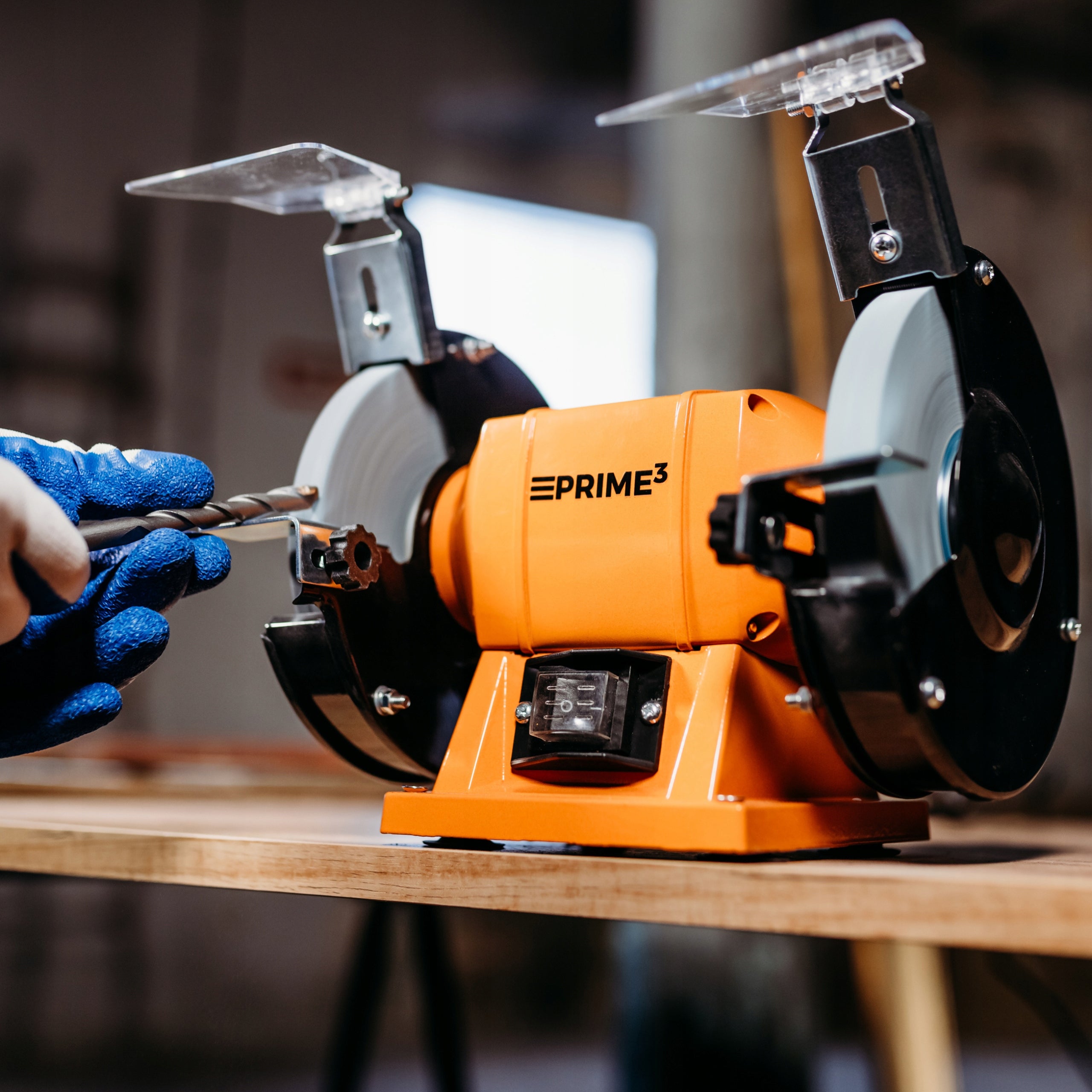 TABLE GRINDER WITH TWO DISCS INCLUDED 300 IN PRIME3 TBG21 Brand PRIME3