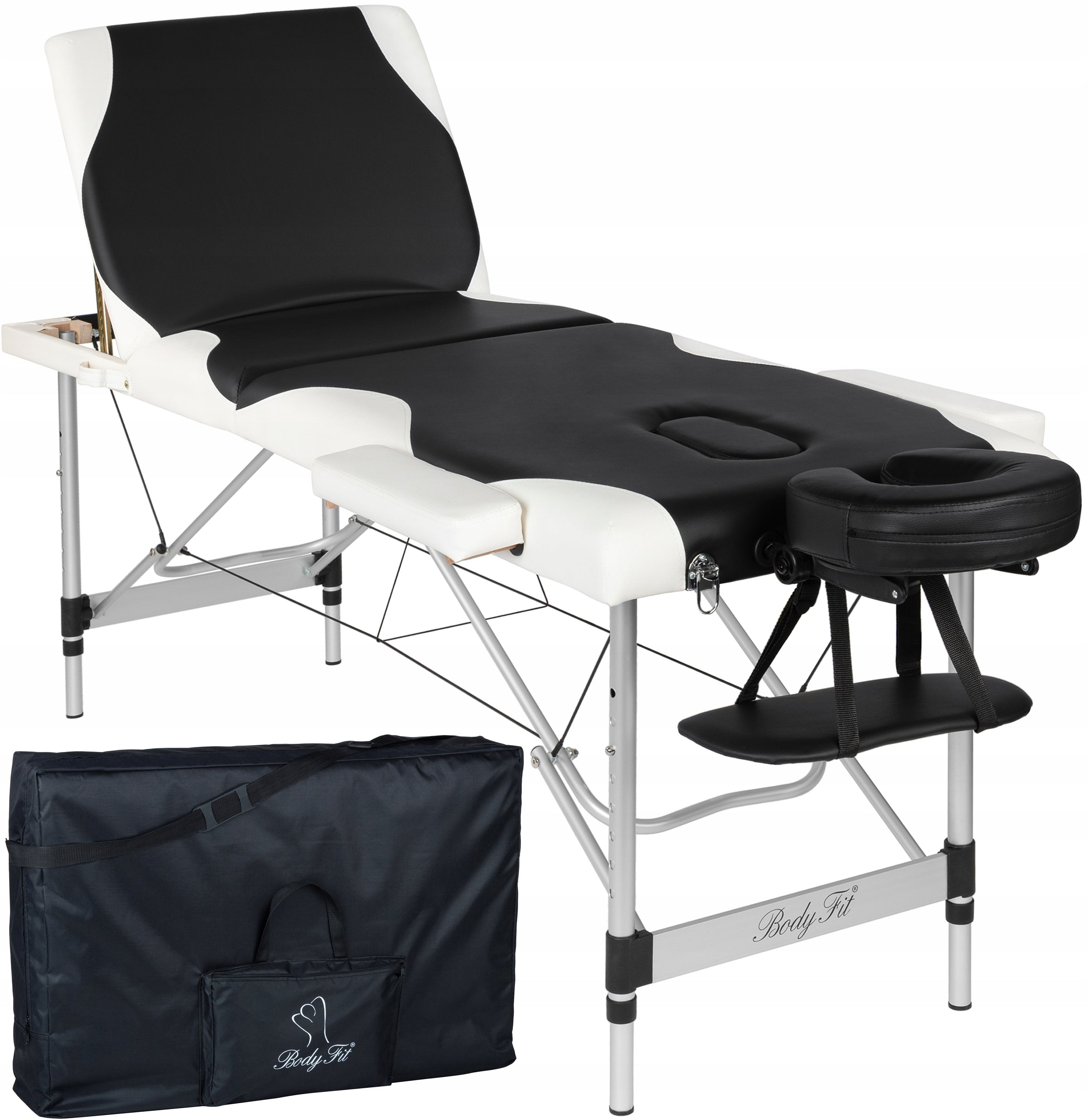 TABLE MASSAGE BED 3-SEGMENTS ALUMINUM LIGHT BODYFIT