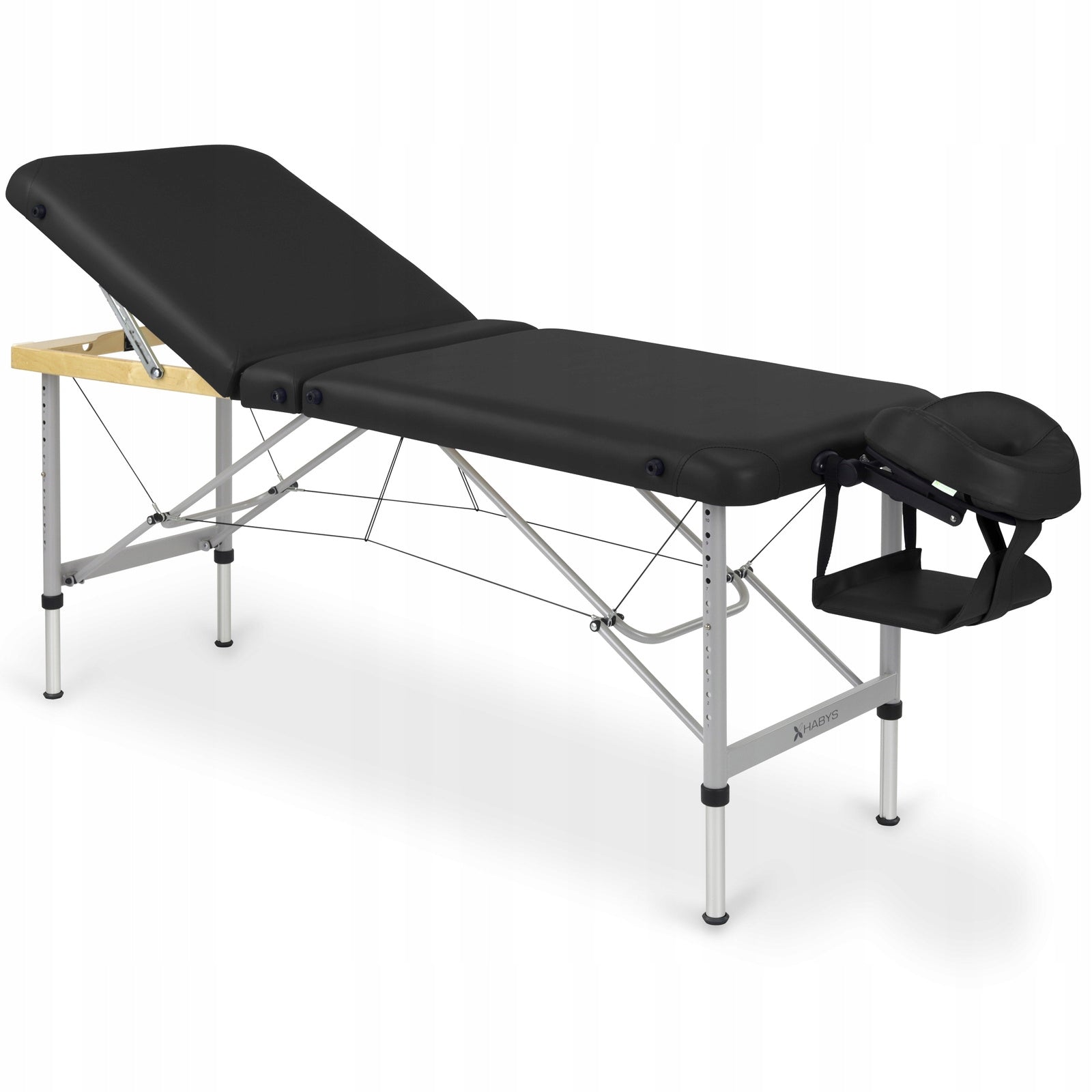 TABLE MASSAGE BED FOLDING ALUMINUM 3 SEGMENTS LIGHT AERO PLUS 60 HABYS EAN (GTIN) 5907813380976