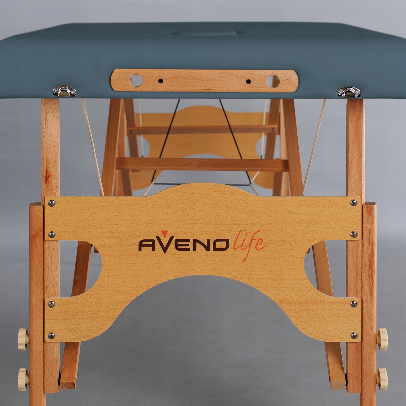 TABLE MASSAGE BED FOLDING WOOD 2 SEGMENTS PORTABLE AURA 64 CM Manufacturer code Stół składany do masażu