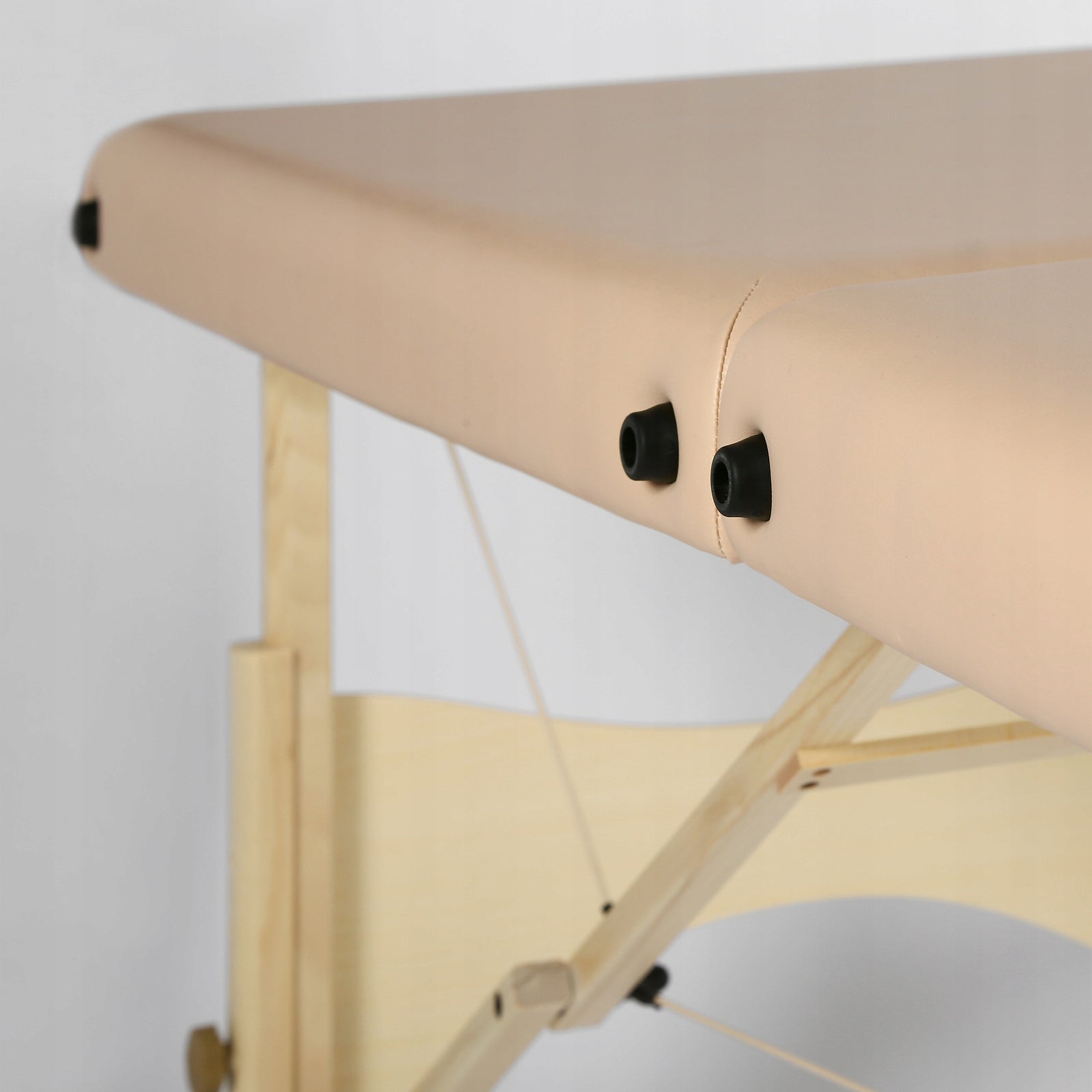 TABLE MASSAGE BED FOLDING WOOD PORTABLE ESPIRIT 60 CM BEIGE Brand Aveno Life