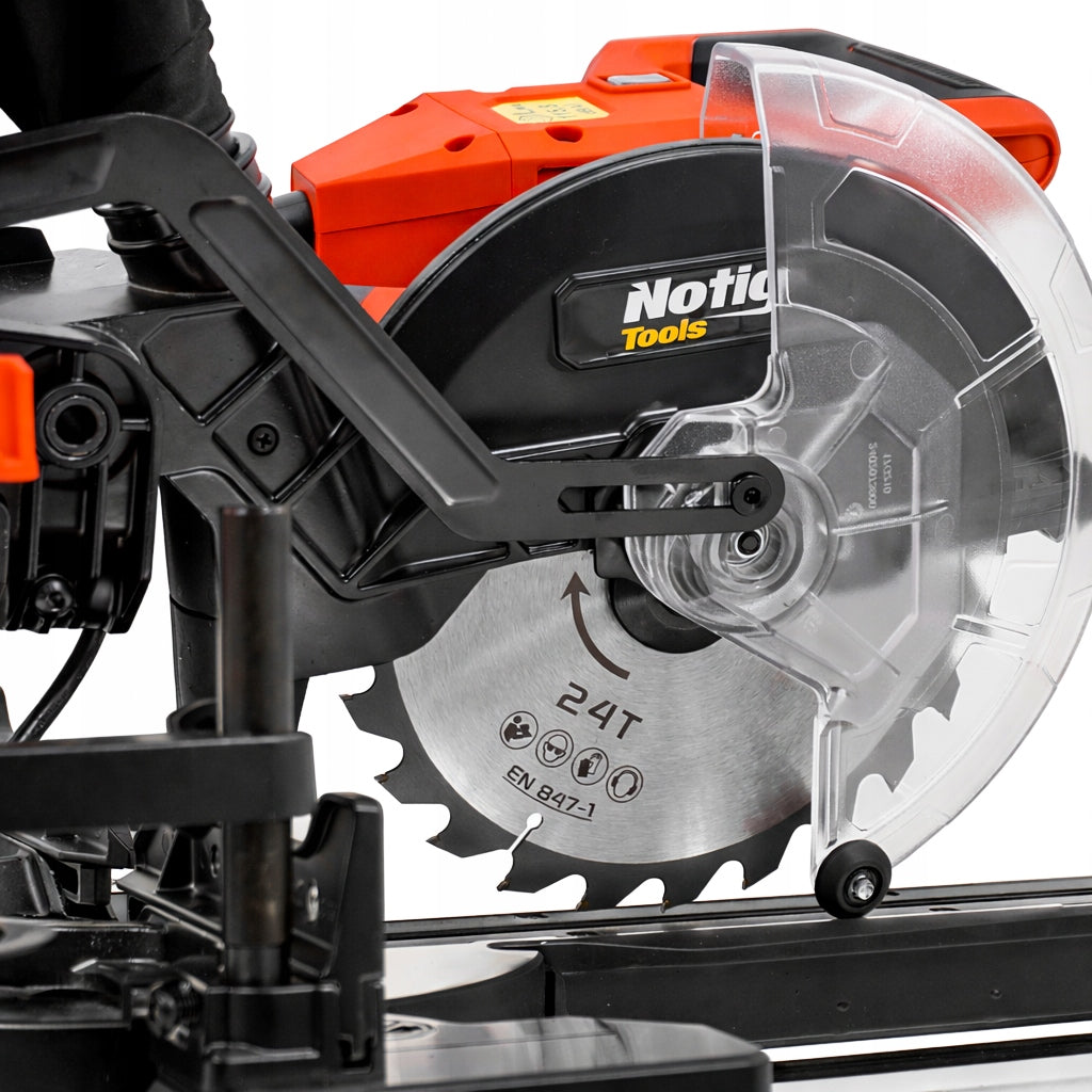 TABLE MITER SAW 210mm WITH FEED BEVEL CUTTER 2000W Power supply mains