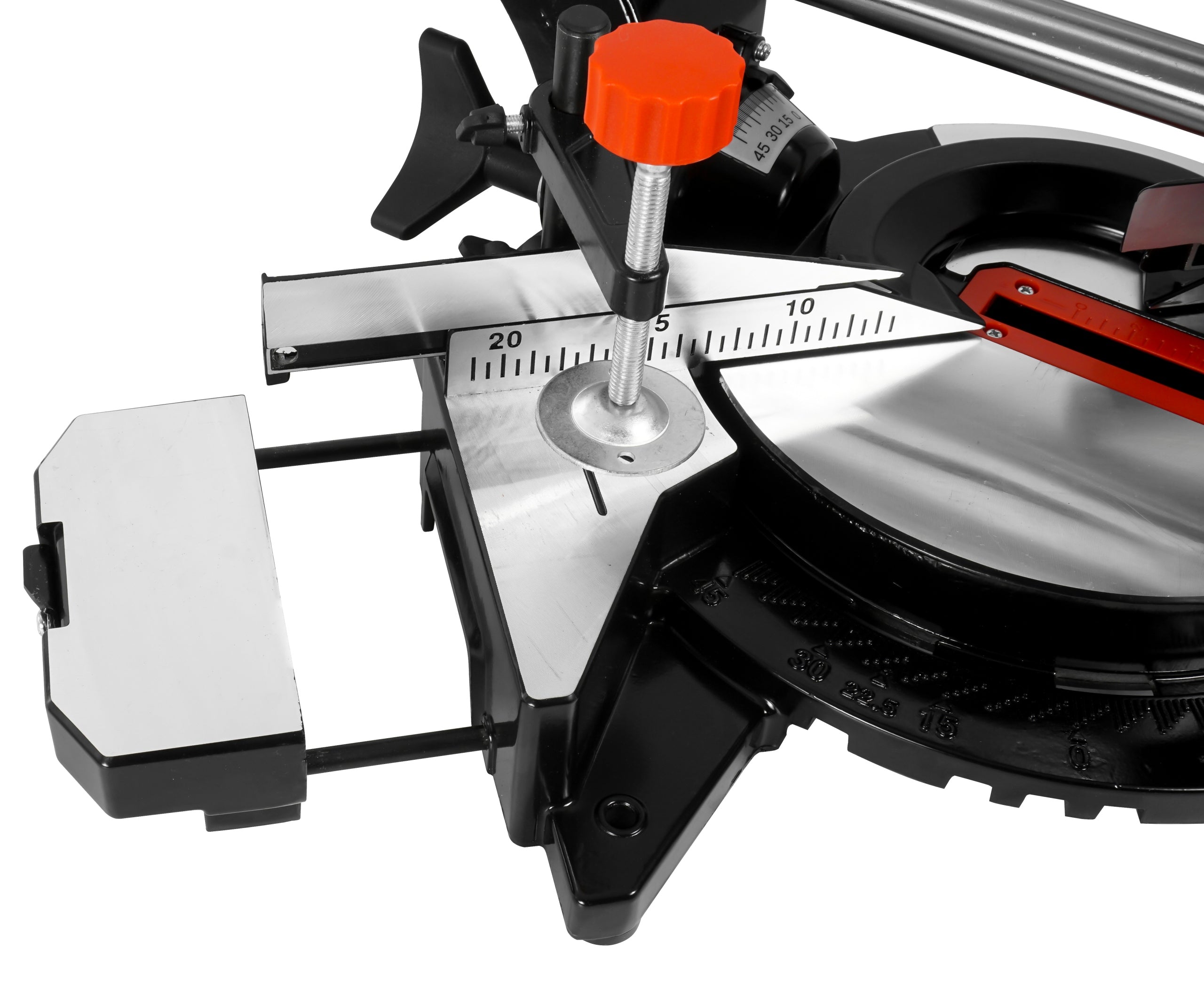 TABLE MITER SAW 255mm WITH FEED LASER BEVEL CUTTER WITH LASER Disc diameter 255 mm