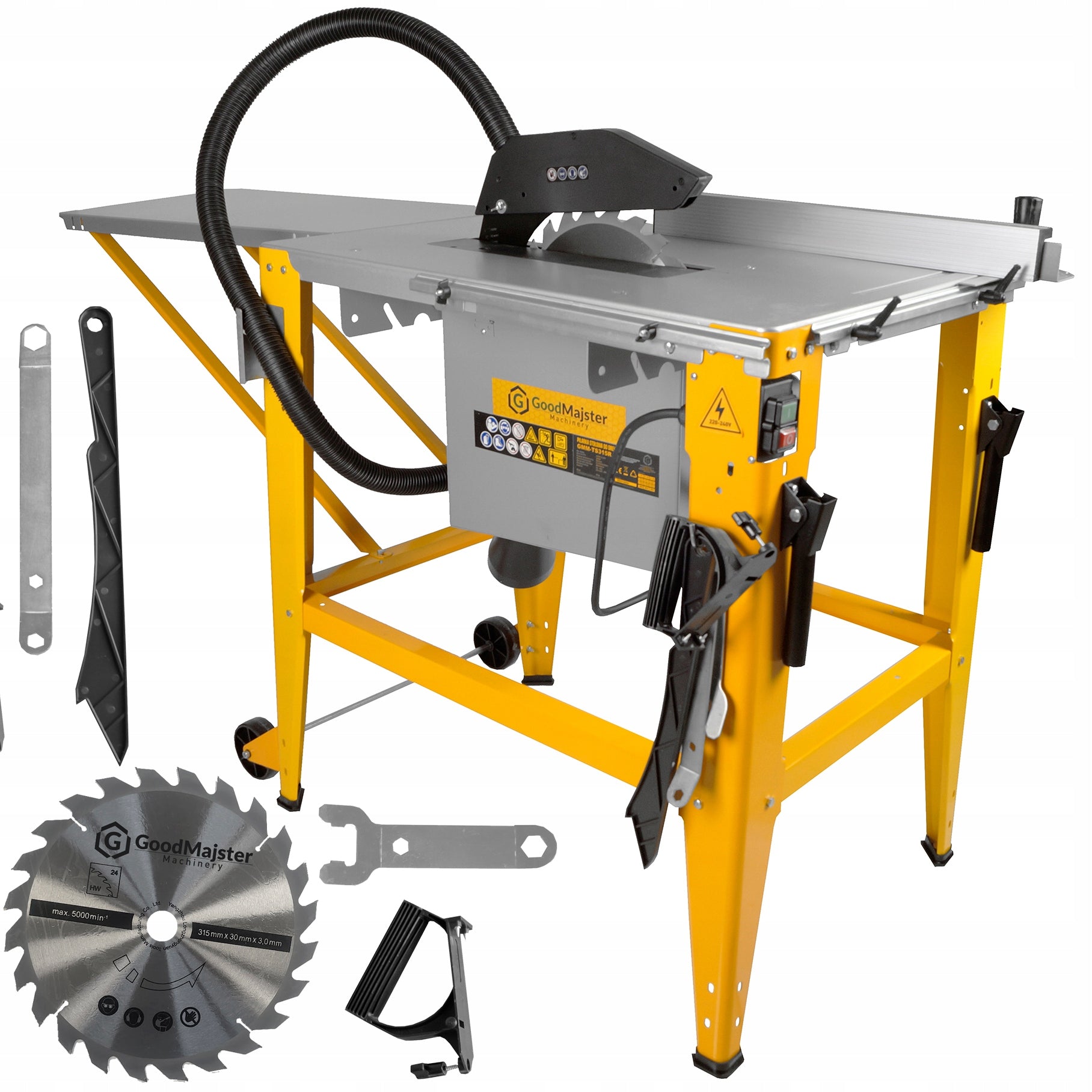 TABLE SAW 315mm COUNTRY GoodMajster 2800W 230V GMM-TS315R 2,8kW PRO