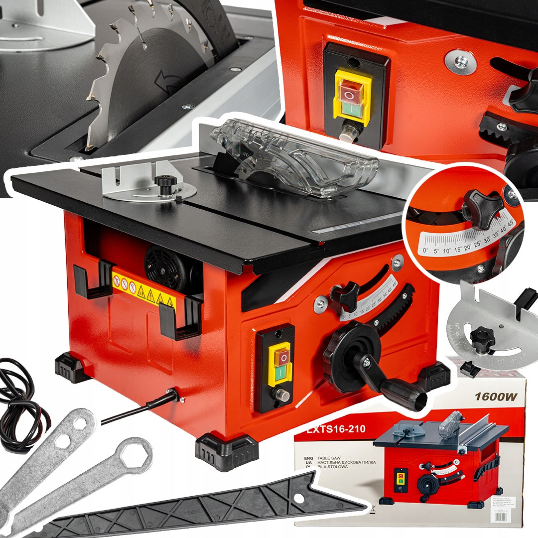 TABLE SAW COUNTRY Strong Circular Saw Wood Cutter 1600W