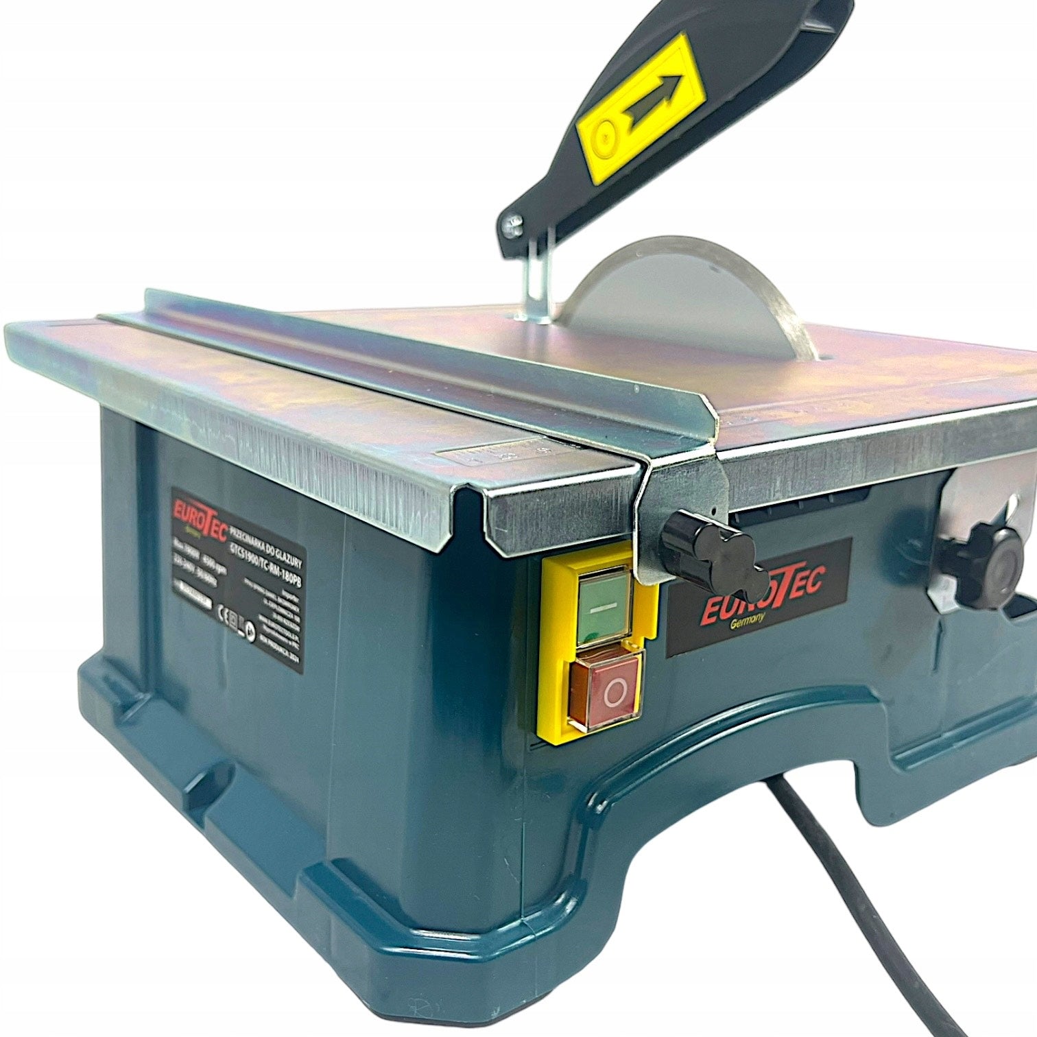 TABLE SAW CUTTER TABLE FOR CUTTING TILES AND WOOD EUROTEC 1900W Series stolik piła stołowa