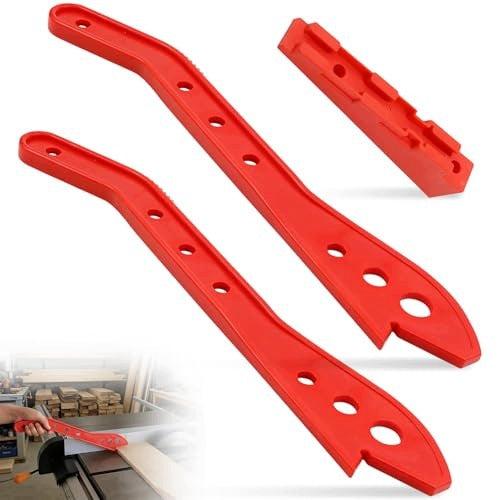 TABLE SAW PUSHER PLASTIC BAR SET OF 2 FOR DIYERS Brand no brand