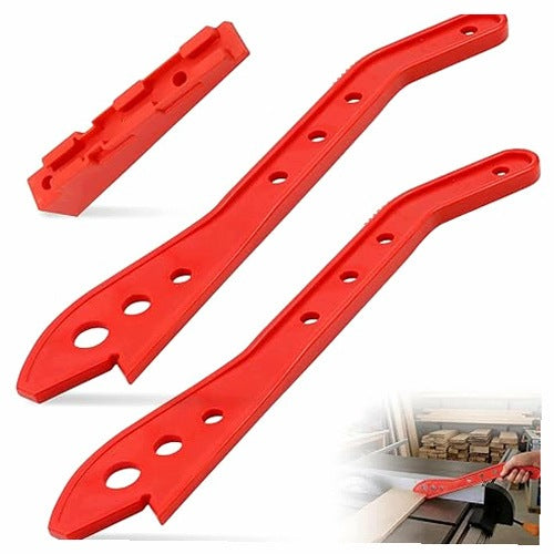 TABLE SAW PUSHER PLASTIC BAR SET OF 2 FOR DIYERS