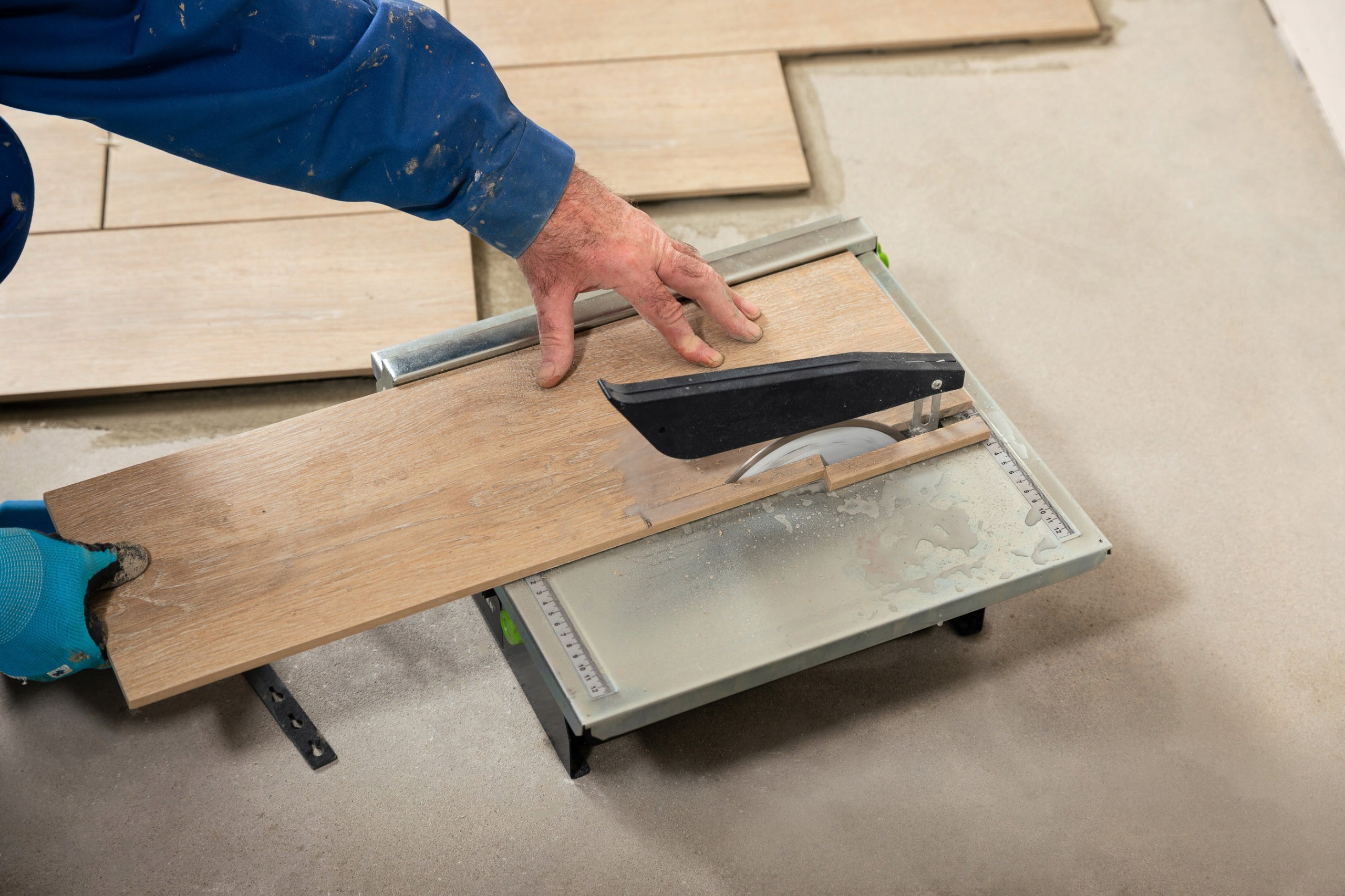TABLE SAW TILE CUTTER WET GLAZE TABLE DRY ADJUSTMENT Packaging status original