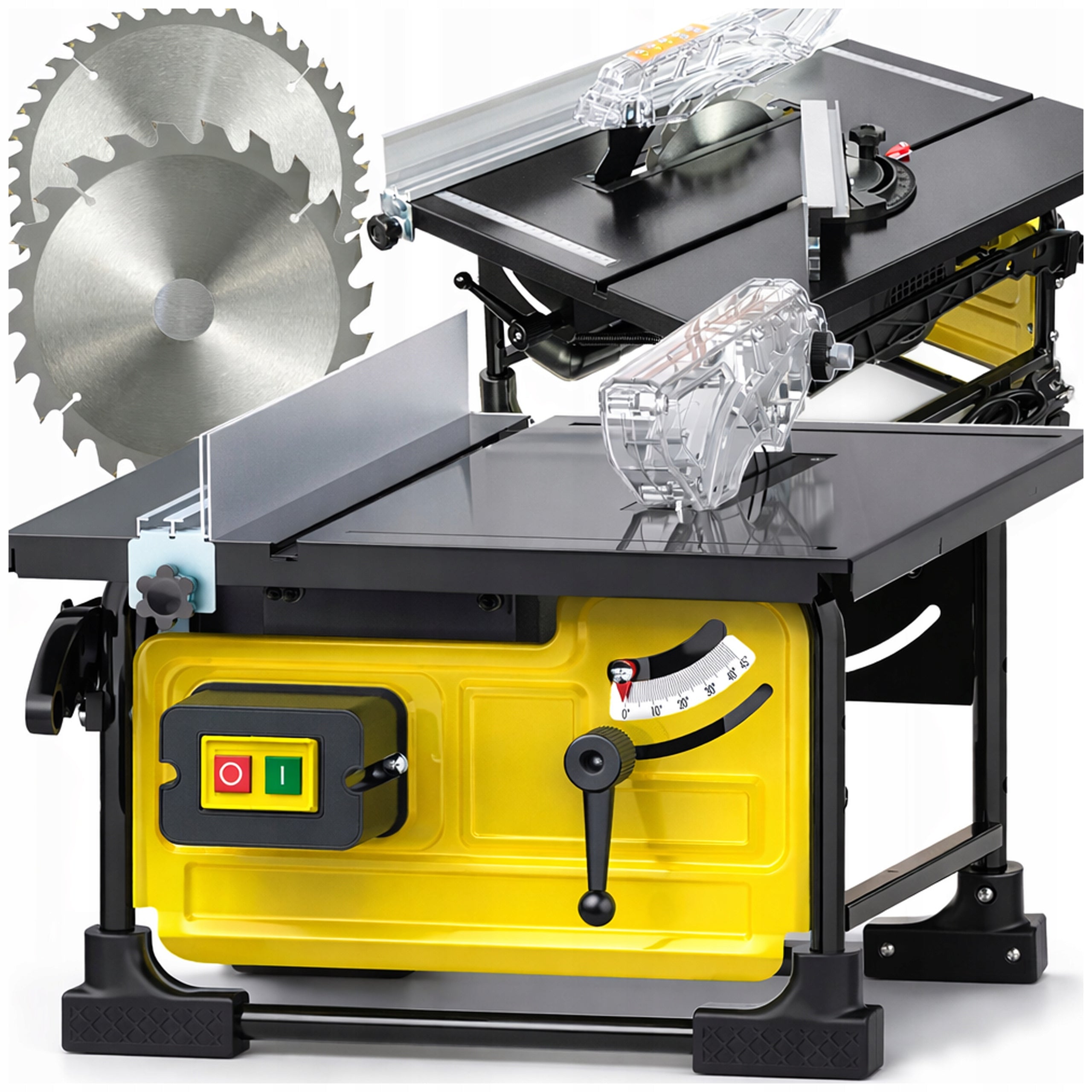 TABLE SAW WOOD CUTTING SAW CIRCULAR 2000W + 2 DISCS