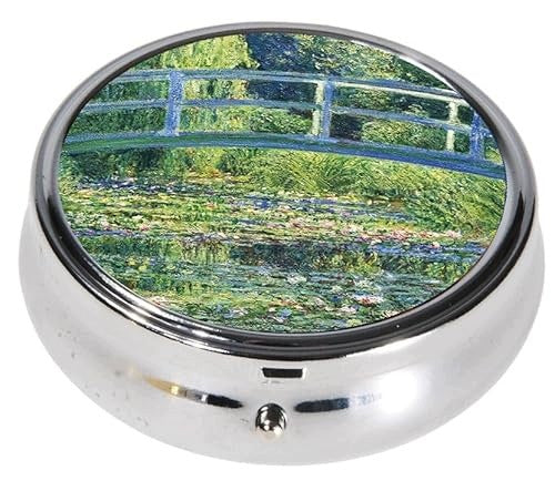 TABLET CONTAINER ROUND METAL COIN BRIDGE GIFT FOR MOM METAL Brand no brand