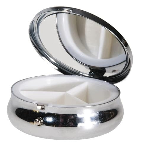 TABLET CONTAINER ROUND METAL COIN BRIDGE GIFT FOR MOM METAL Manufacturer code Bez marki