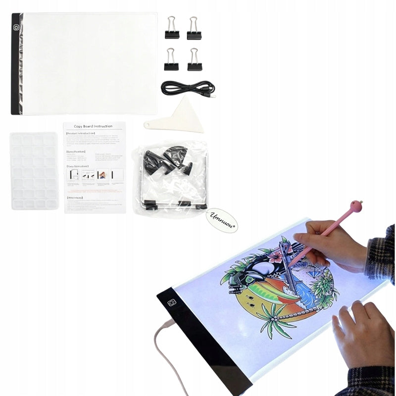 TABLET GRAPHIC DRAWING BOARD LED 16IN1