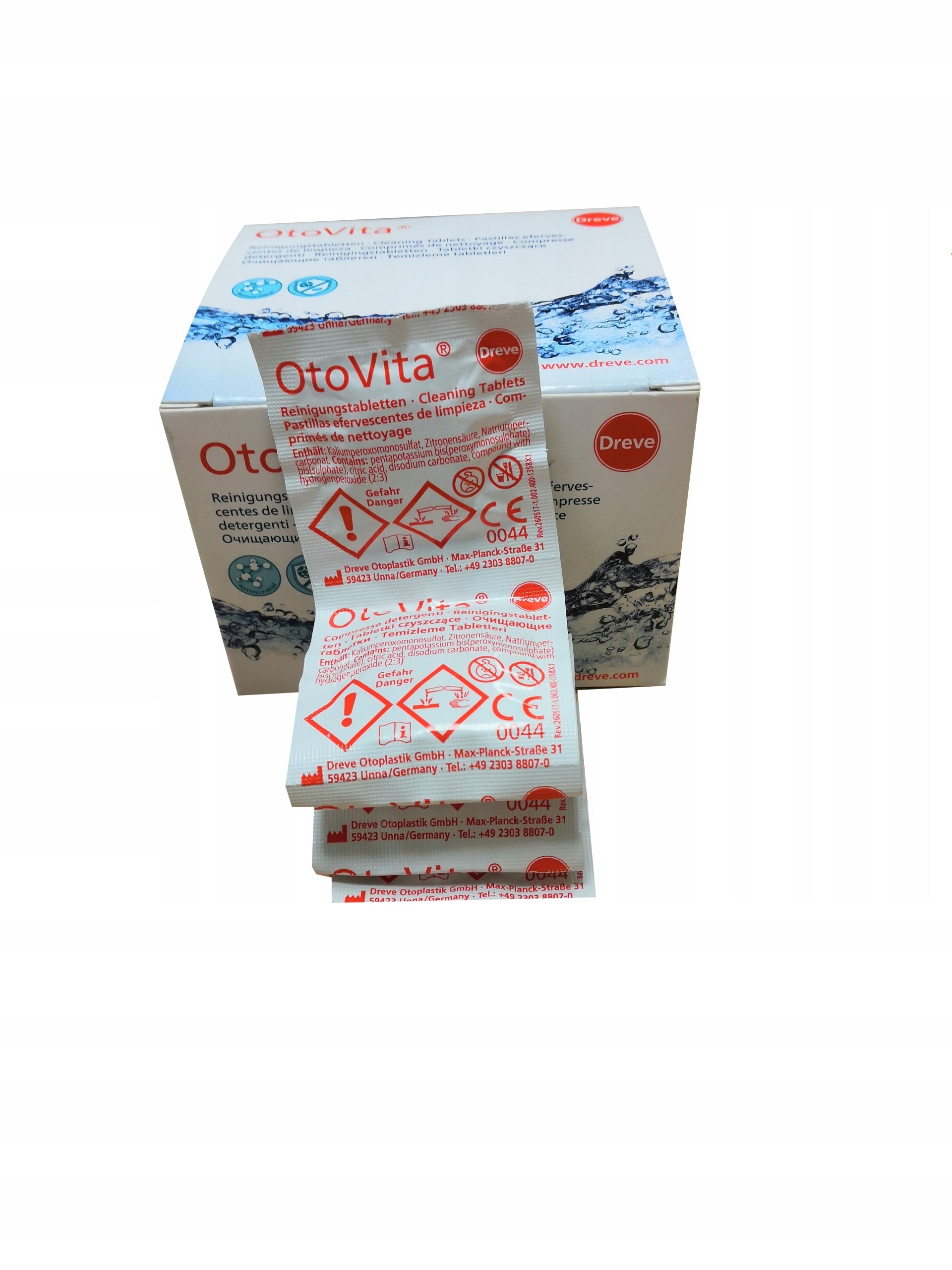 TABLETS FOR CLEANING EARBUDS - 28 pcs. Packaging status original