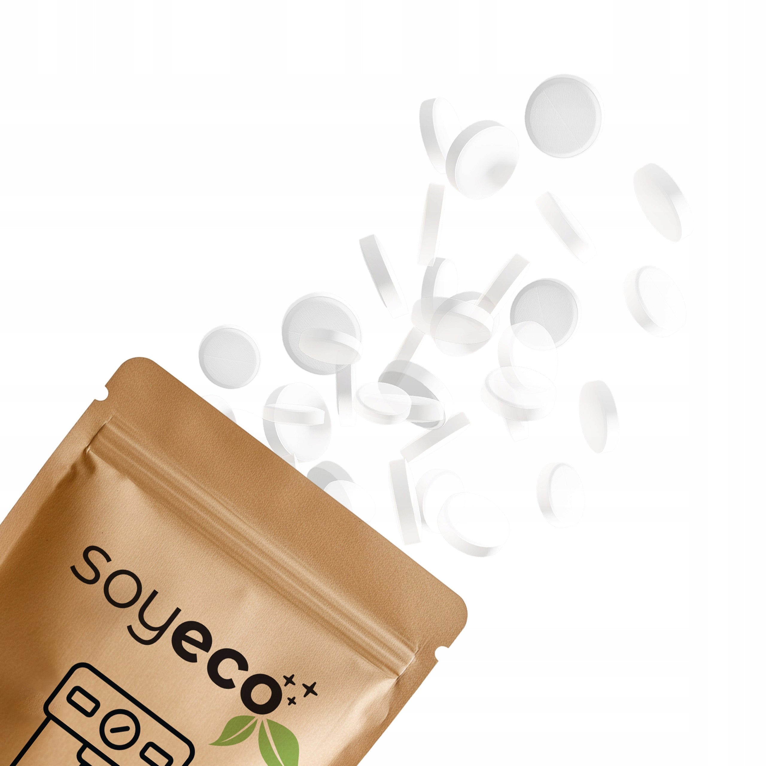 TABLETS FOR CLEANING ESPRESSO MACHINE UNIVERSAL STRONG ECOLOGICAL 240 PIECES Packaging status original