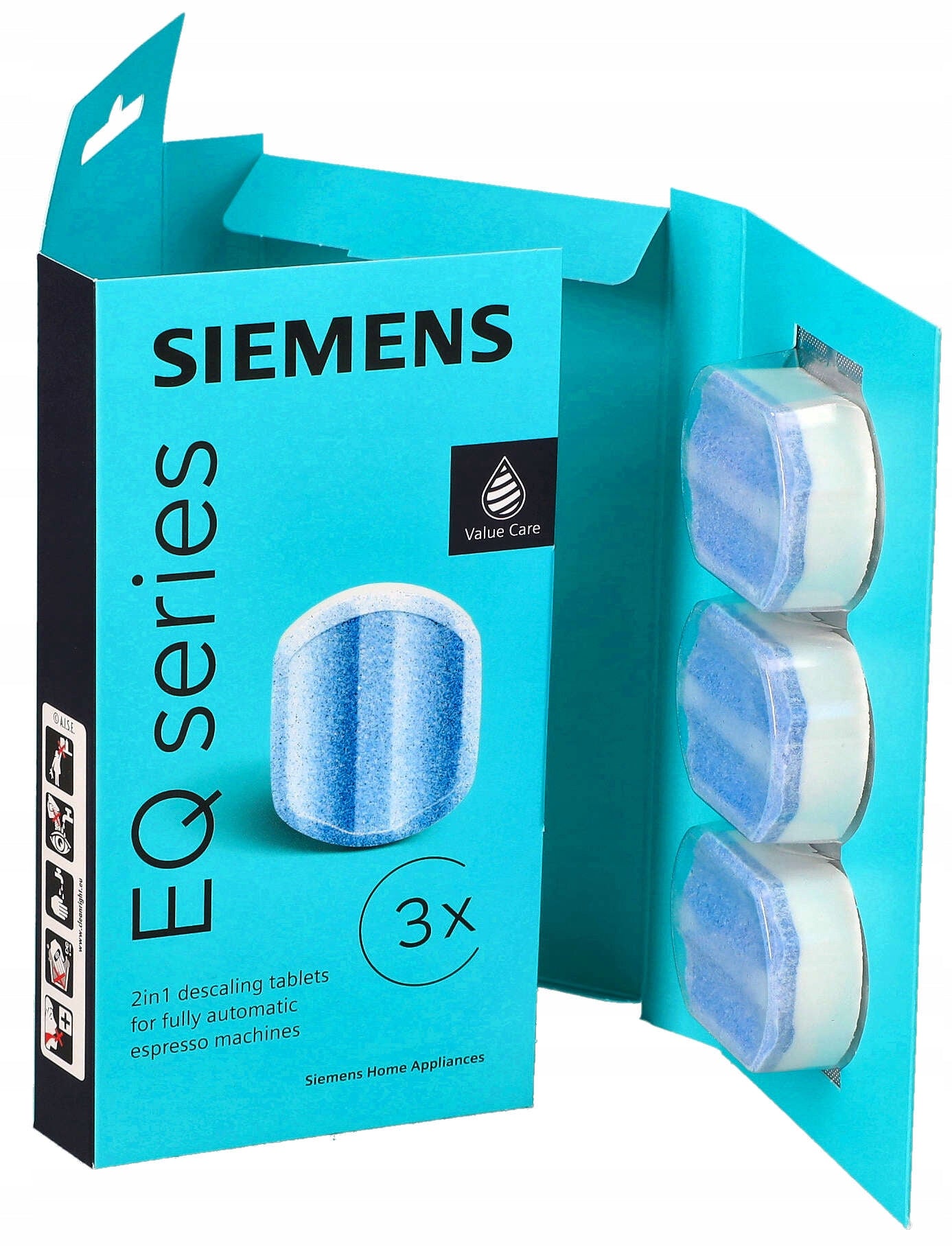 TABLETS FOR SIEMENS BOSCH EQ.SERIES SET Packaging status original
