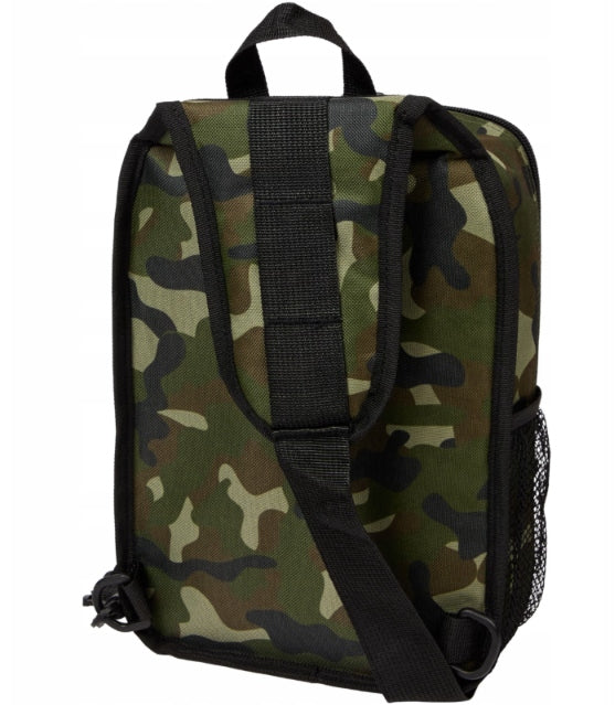 TACTICAL CAMO FISHING BACKPACK 2 ORGANIZERS BAIT BAG ACCESSORIES Color green