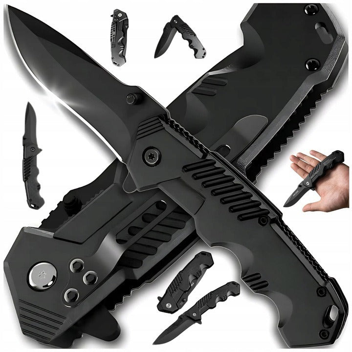 TACTICAL HUNTING SURVIVAL FOLDING KNIFE FOR CUTTING SHARP FINKA CAMPING