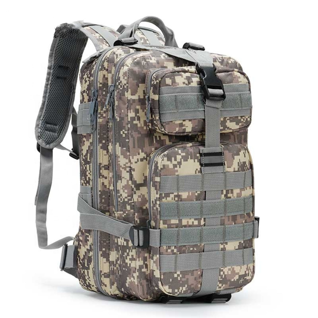 TACTICAL SURVIVAL HIKING BACKPACK 35L KHAKI Brand no brand