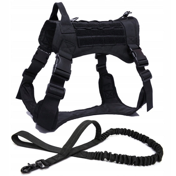 TACTICAL VEST DOG HARNESS LEASH SHEPHERD Manufacturer code Super Zwierzaki 57184