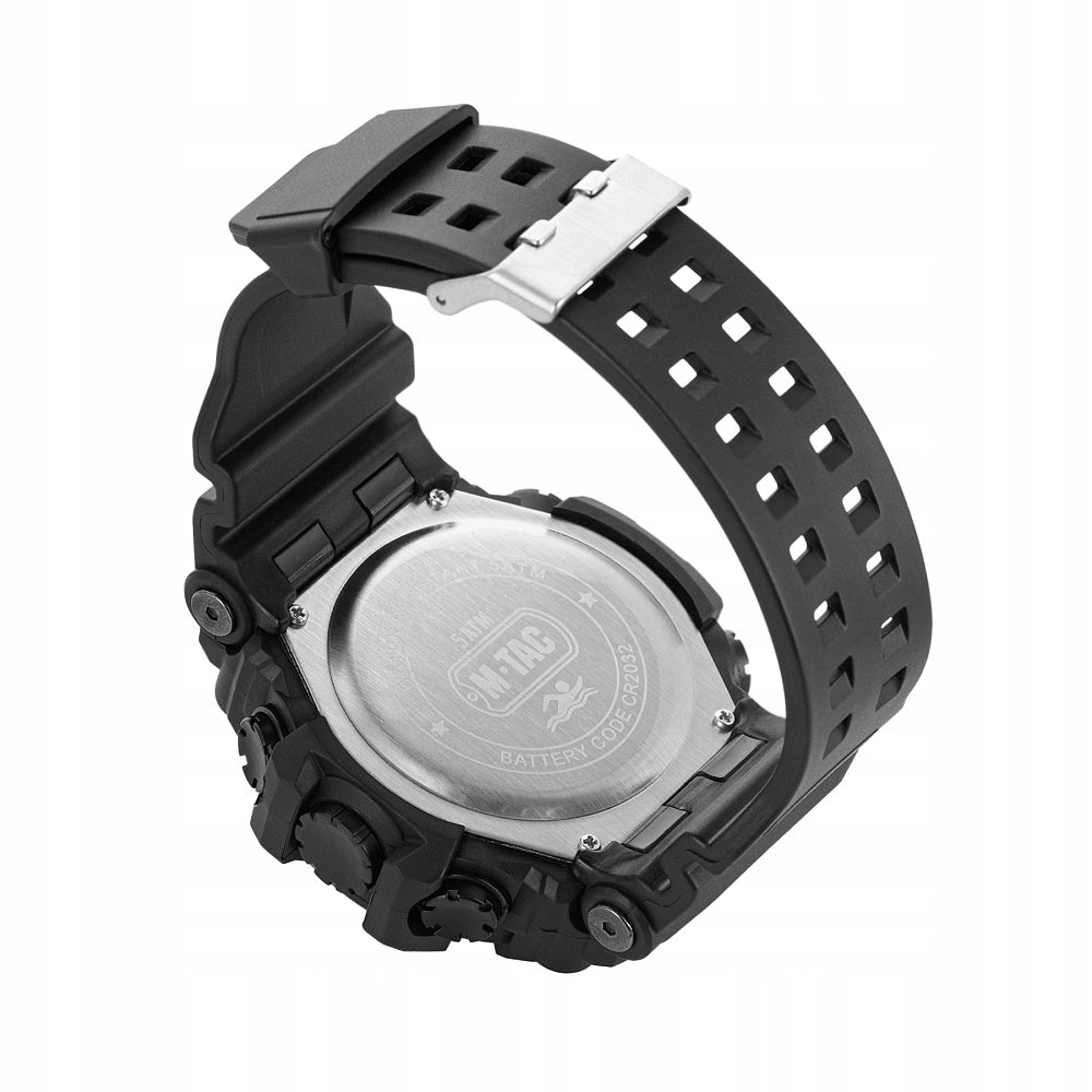 TACTICAL WATCH M-Tac MILITARY WATERPROOF MULTIFUNCTIONAL 2037 BLACK Brand M-Tac