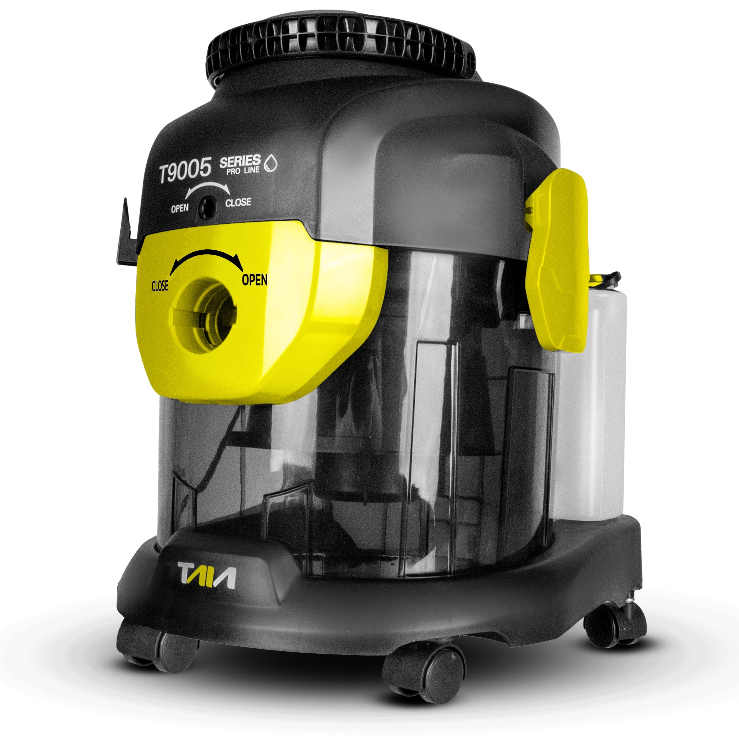 TAIA 2200W VACUUM CLEANER FOR CARPETS FOR UPHOLSTERY 3L TURBO BLOWING XXXXL Model T9005 Yellow 2200W