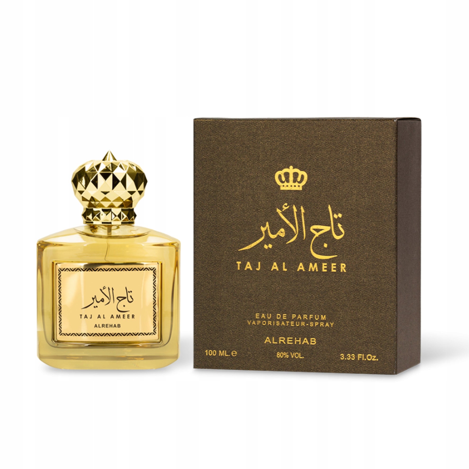 TAJ AL AMEER EDP Perfumed Water 100 ml Al Rehab EDP MALE / UNISEX Manufacturer code 6281110100055