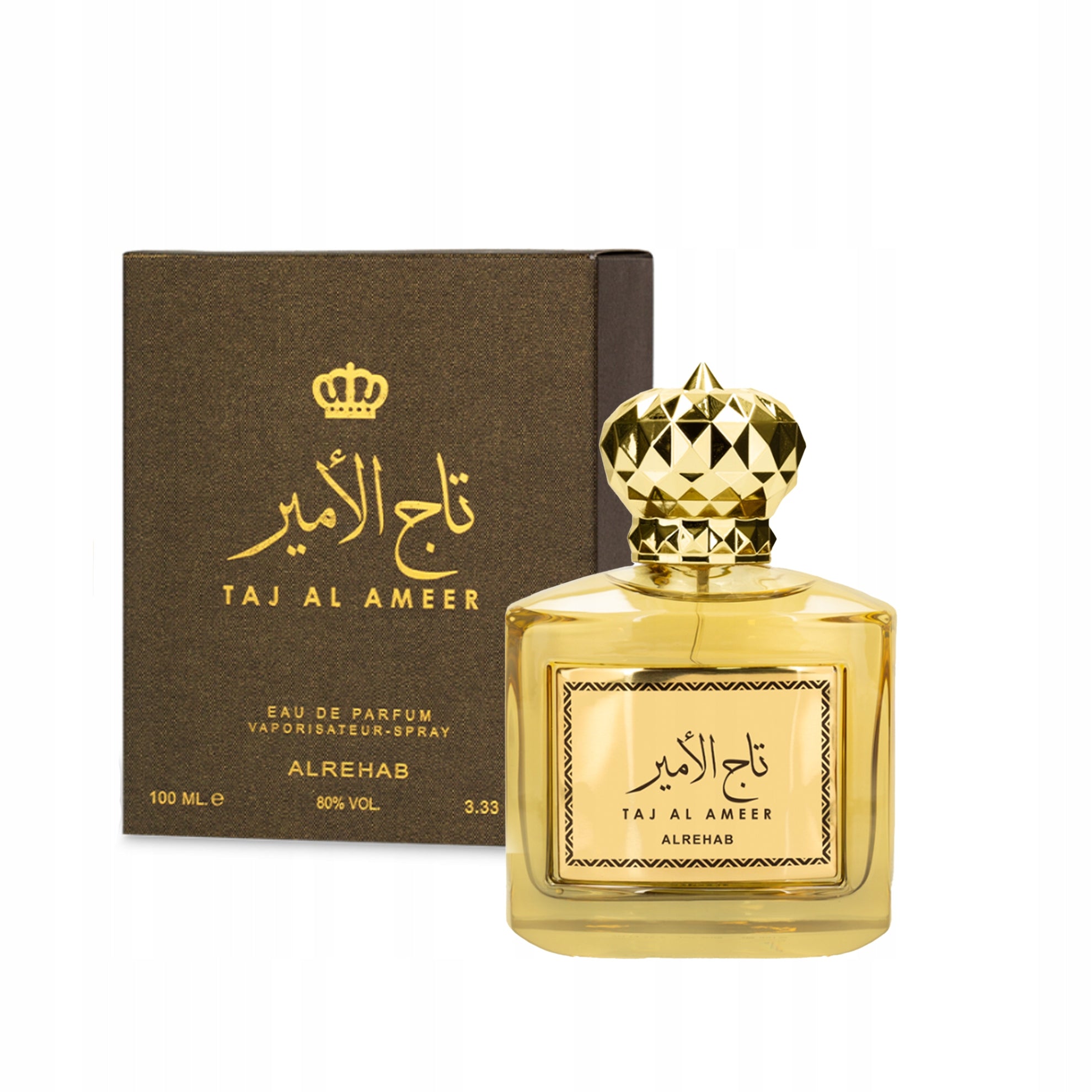 TAJ AL AMEER EDP Perfumed Water 100 ml Al Rehab EDP MALE / UNISEX