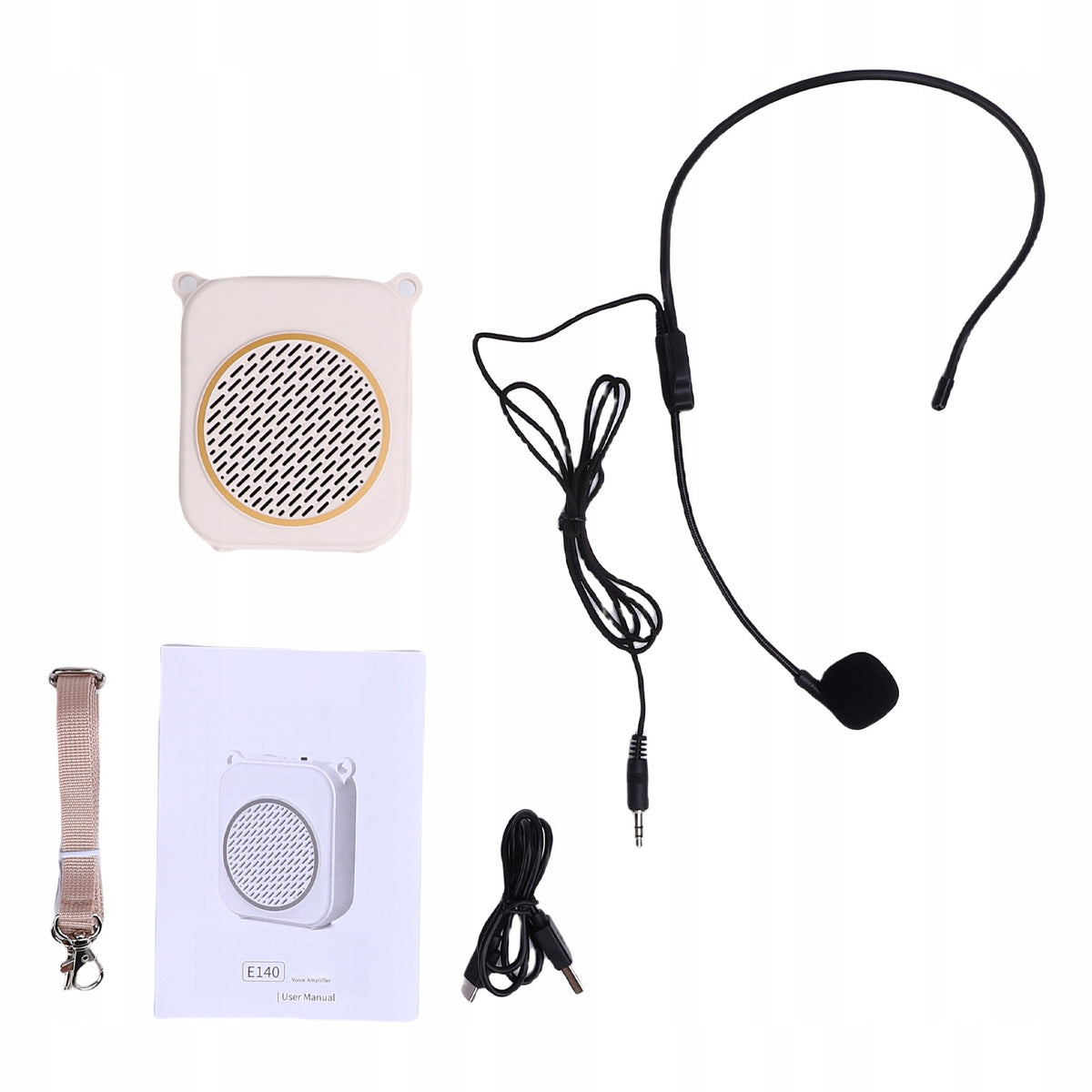 TAKSTAR Voice Amplifiers Portable Megaphone PA System with A2 Microphone