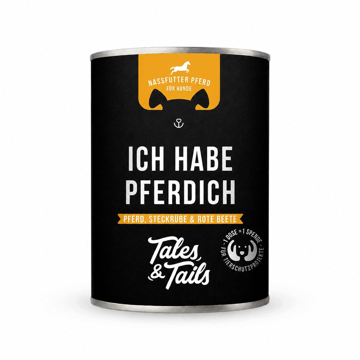TALES&TAILS WET MONOPROTEIN HORSEMEAT DOG FOOD 800G FOR ALLERGIC