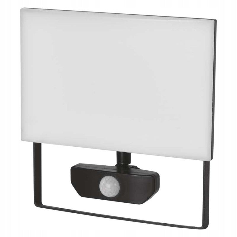 TAMBO LED floodlight with PIR sensor, 50 W, 5000 lm, black EMOS ZS2942 Color black