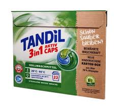 TANDIL 3in1 washing capsules for white 22 washes