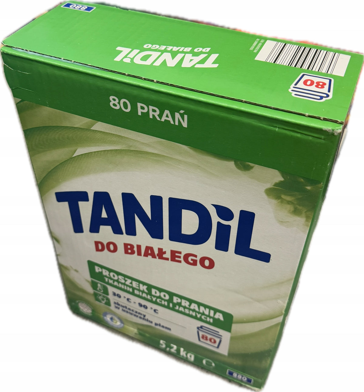 TANDIL WASHING POWDER FOR WHITE FABRICS 80 washes 5,2kg