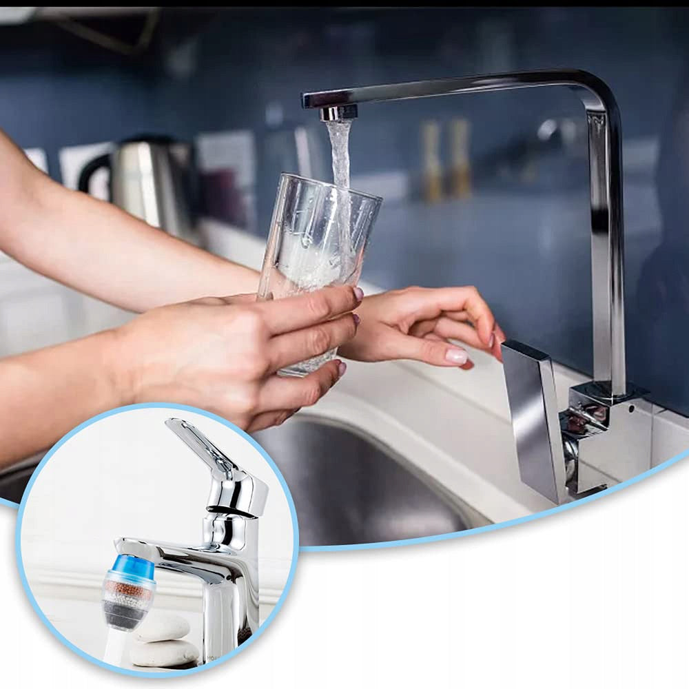 TAP WATER FILTER 16-23MM RUNNING WATER PURIFICATION FILTERING 6PCS Brand no brand