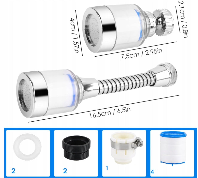 TAP WATER FILTER DESCALER CAP FOR BATHROOM KITCHEN SET OF 2 Brand no brand