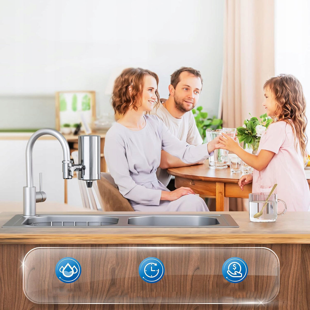 TAP WATER PURIFIER ELECTRONIC FILTRATION SYSTEM – TAP SET Brand no brand
