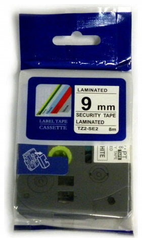 TAPE FITS BROTHER 9MM 8M SEAL TZ AZ SE2