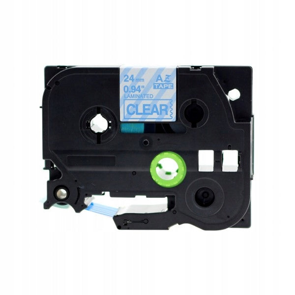 TAPE FOR BROTHER P-touch 24MM 8M TRANS TZE-153