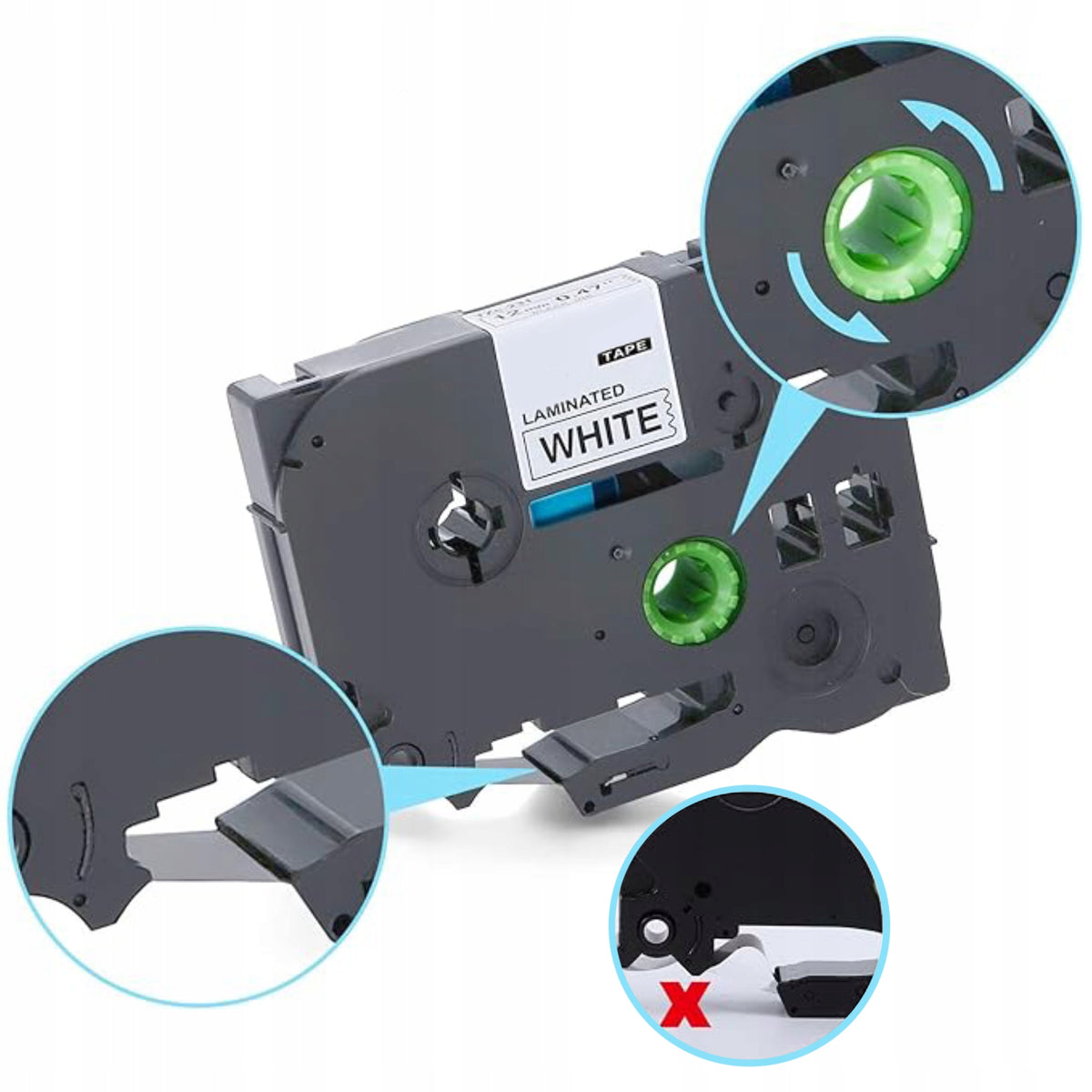 TAPE FOR BROTHER TZ-CL5 24MM CLEANING TZe-CL5 Manufacturer PTMB