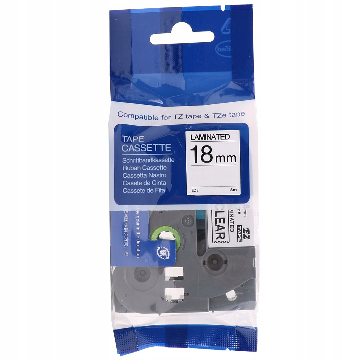 TAPE FOR BROTHER TZe-CL4 18MM CLEANING TZ-CL4 Packaging status original