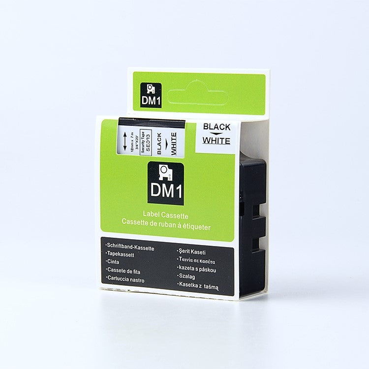 TAPE FOR DYMO D1 SE013 12mm/7m SEAL WHITE