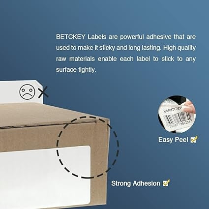 TAPE LABELS FOR: QL-500, QL-550, QL-570, QL-580N, QL-650TD 6ROLLS Packaging status original