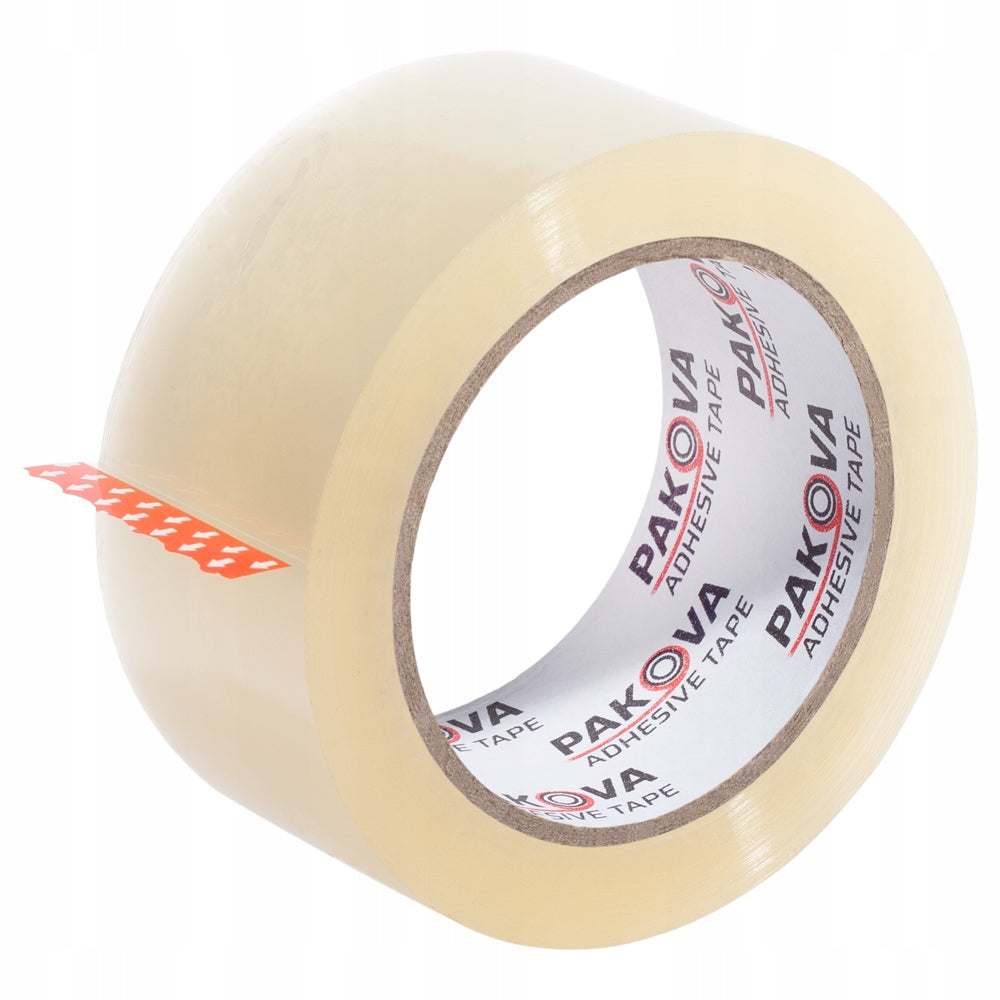 TAPE PAKOVA ADHESIVE 48/100Y 1PCS STRONG COLOURLESS TRANSPARENT