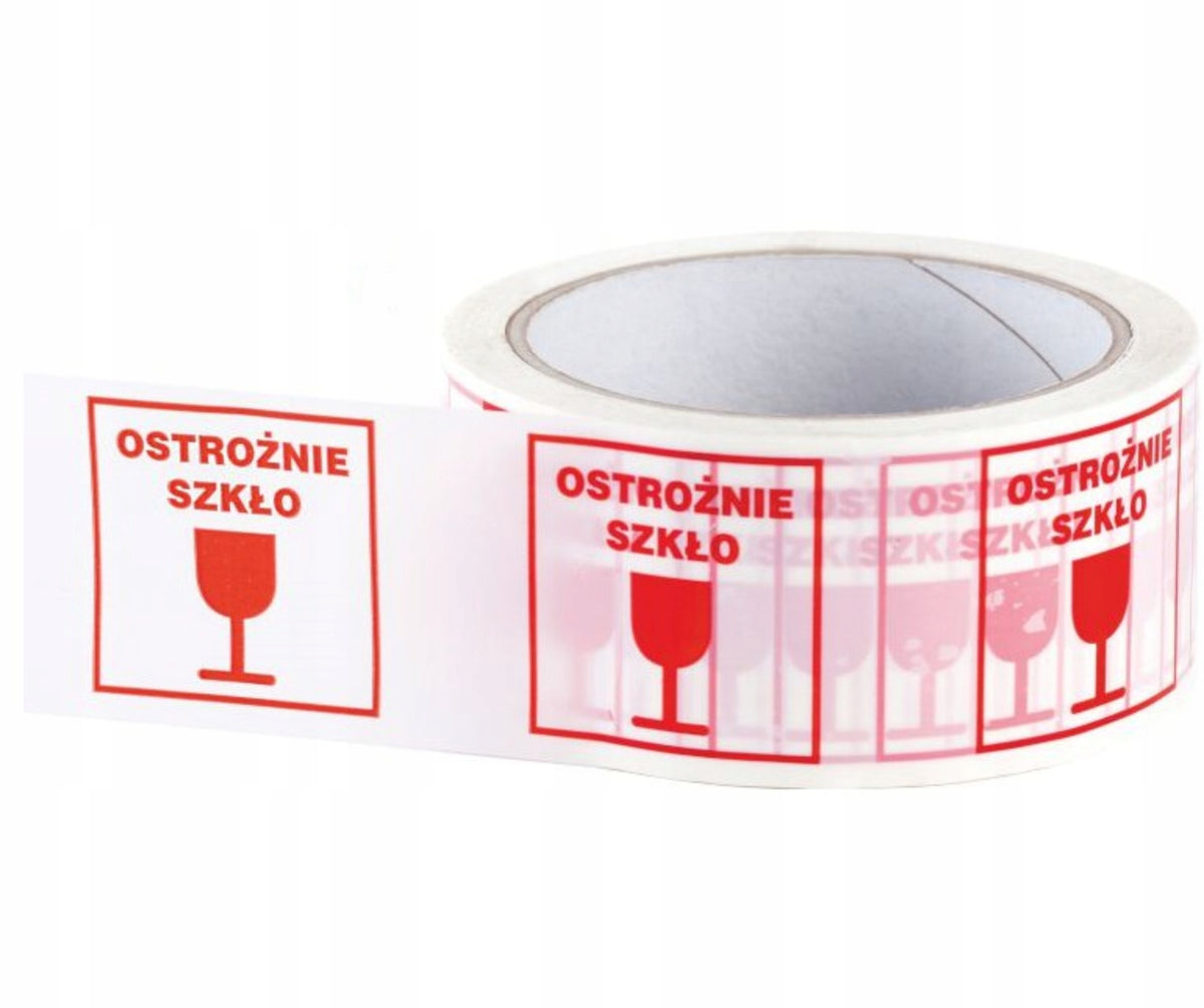 TAPE PRINT CAREFULLY GLASS 48x54 - 1 pc. Brand Dalpo